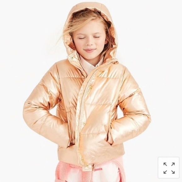 Crewcuts Other - J Crew Crewcuts Rose Gold Coat size 8